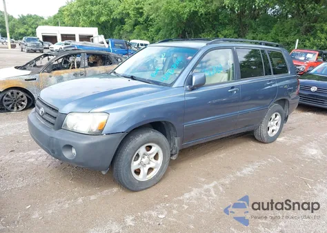 2007 Toyota Highlander z USA, uszkodzony, nr VIN JTEHD21A670045945